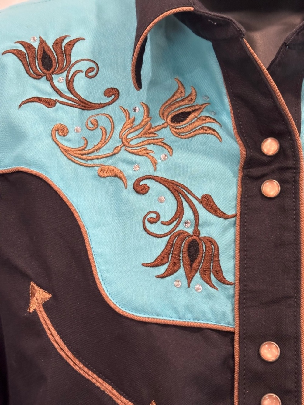 Womens Ranger Western Shirt - Picture 2 of 16